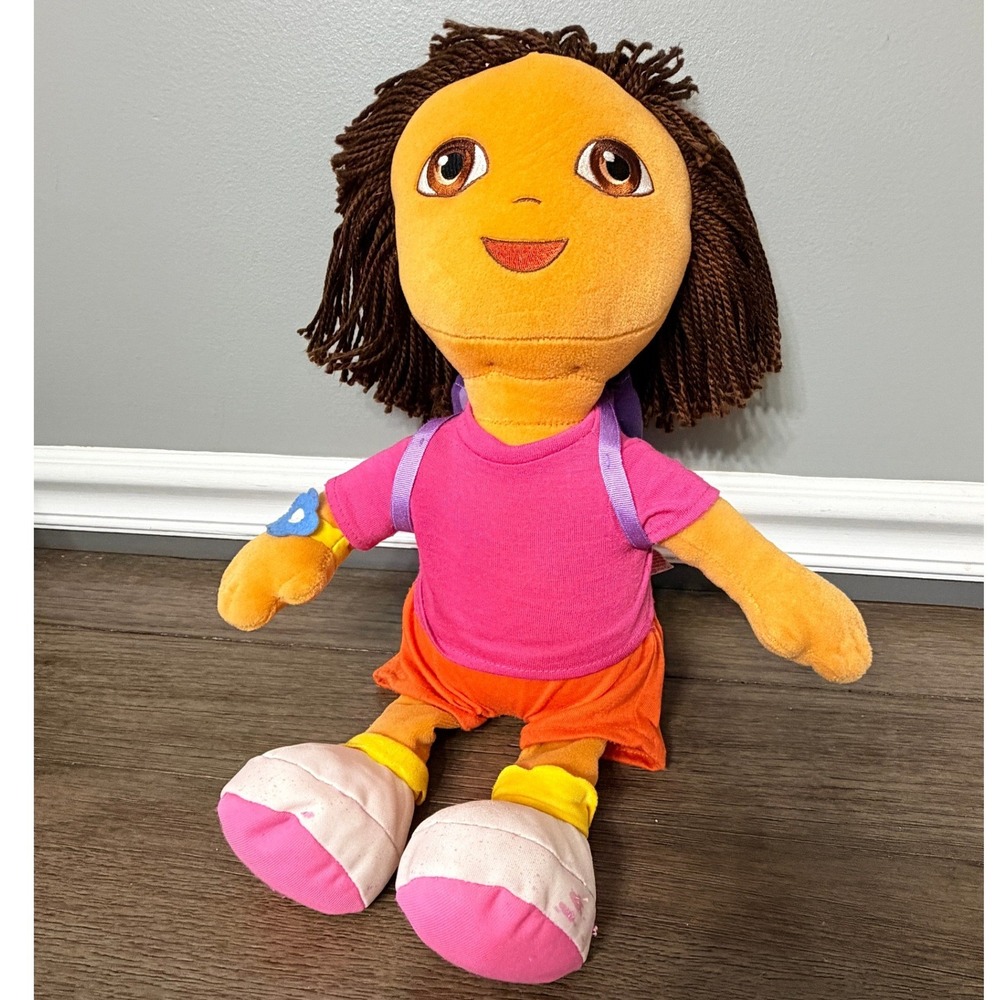 Ty Beanie Buddies Dora the Explorer Plush Nickelodeon Stuffed Toy 2011